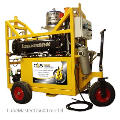 Lubemaster OS600 Centrifugal Oil Filtration Unit